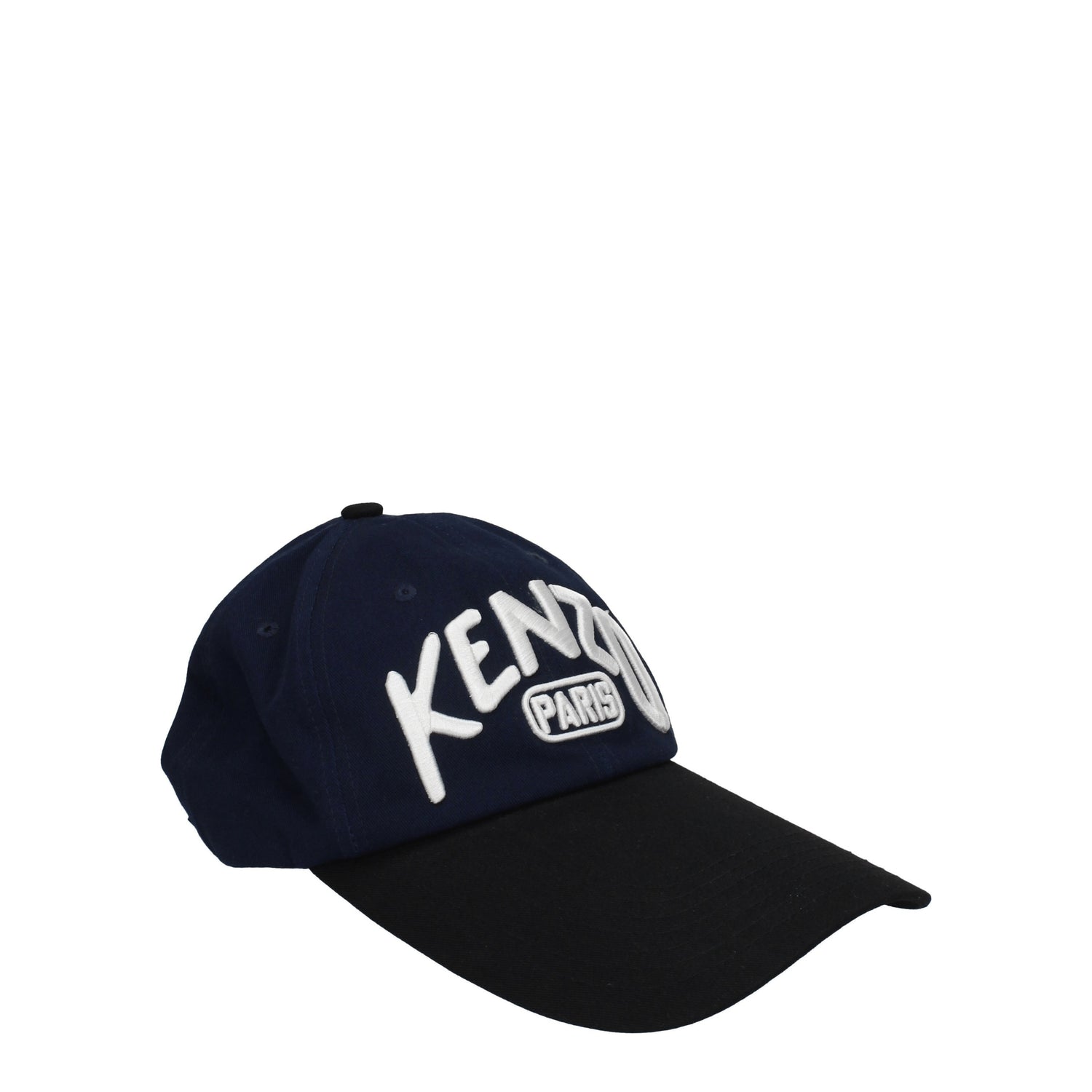 Kenzo Cappelli Uomo Cotone Blu Nero