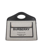 Burberry Borse a Mano Donna Tessuto Beige Nero