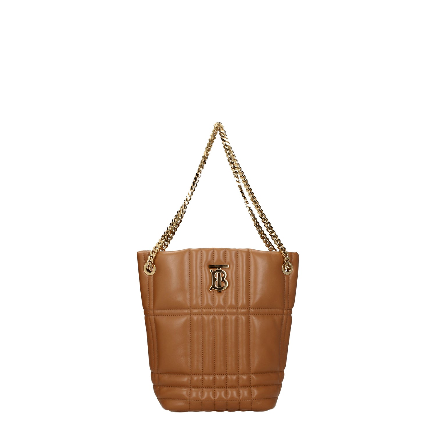 Burberry Borse a Spalla lola Donna Pelle Marrone Marmo