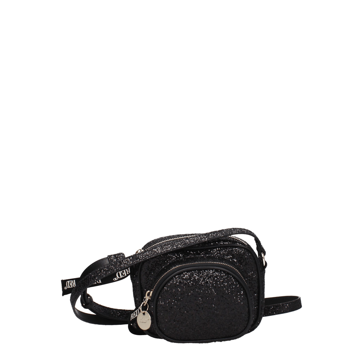 Red Valentino Borse a Tracolla Donna Glitter Nero