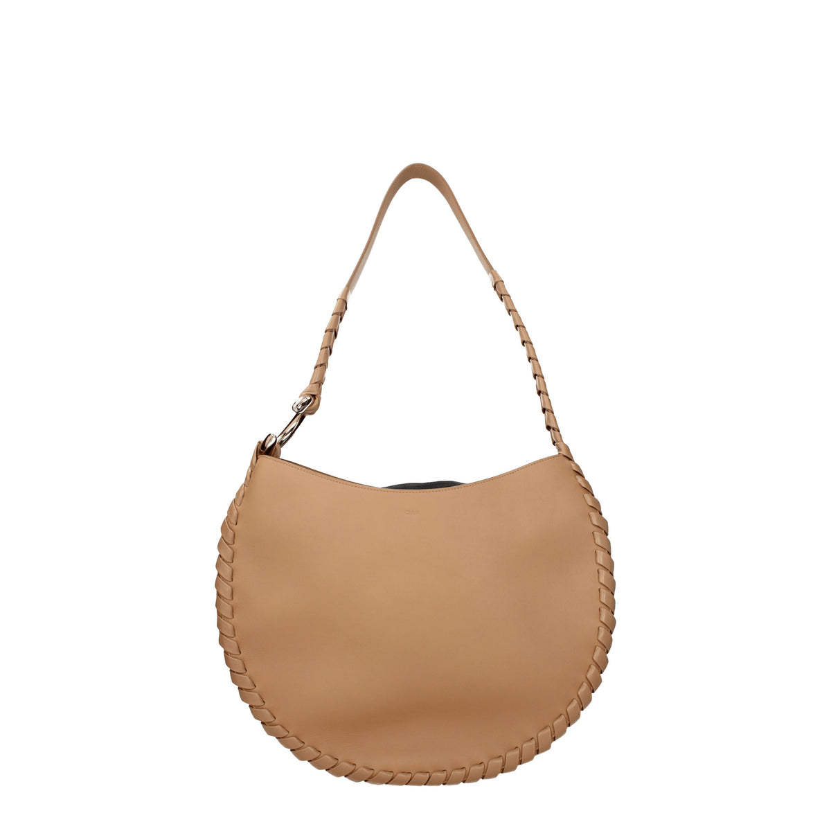 Chloé Borse a Spalla mate hobo Donna Pelle Beige Tan Chiaro