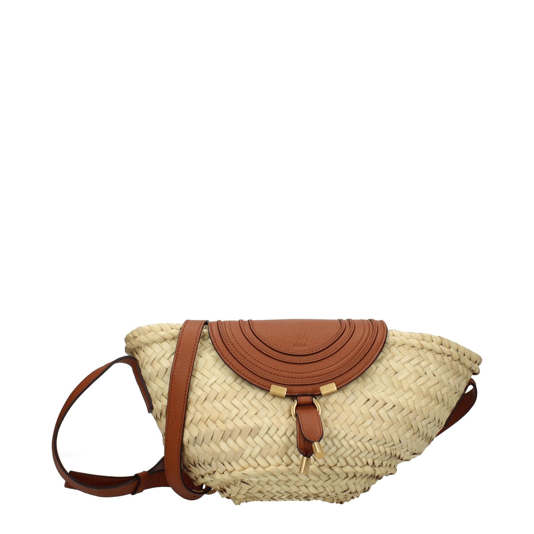 Chloé Borse a Tracolla marcie Donna Paglia Beige Tan