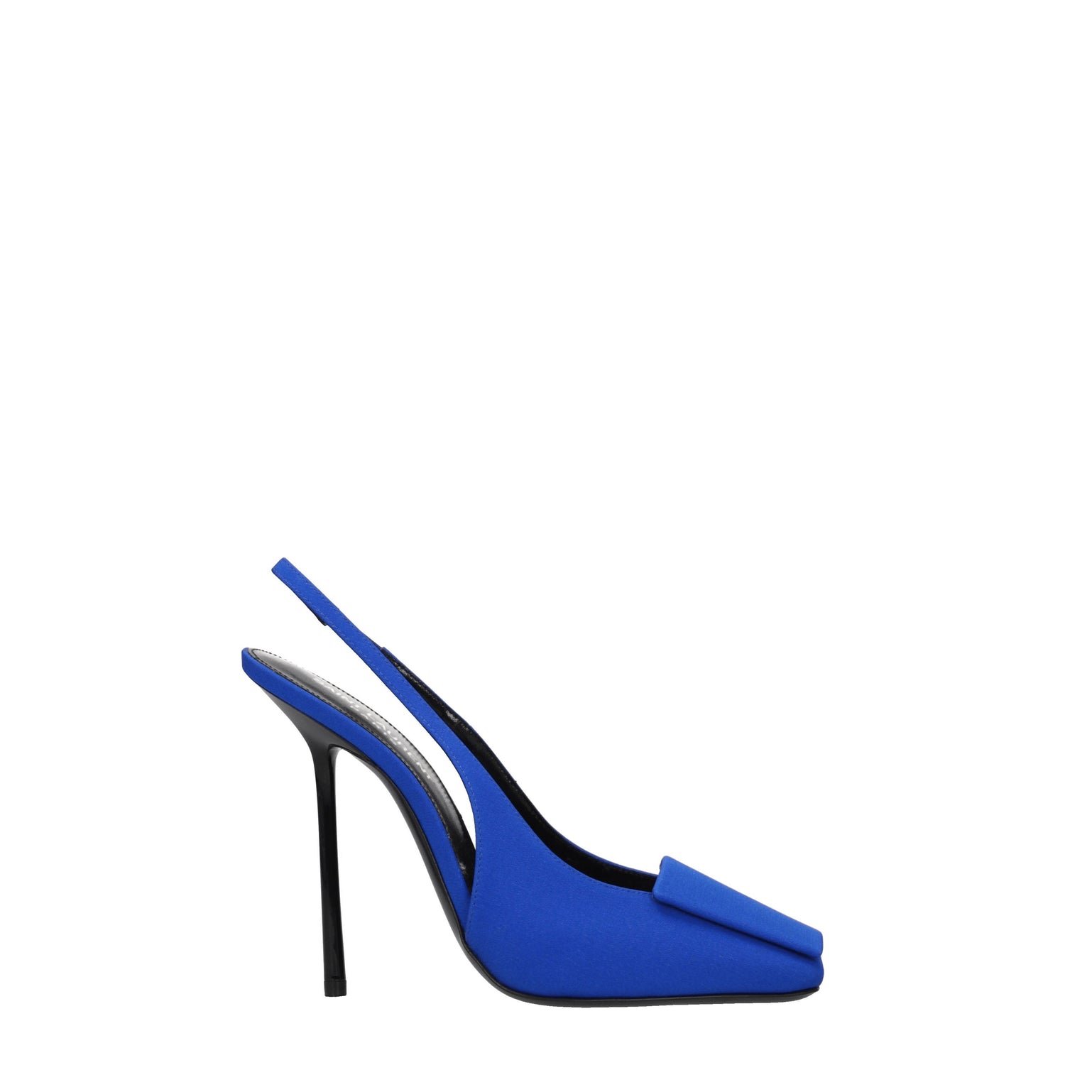 Saint Laurent Sandali george Donna Tessuto Blu