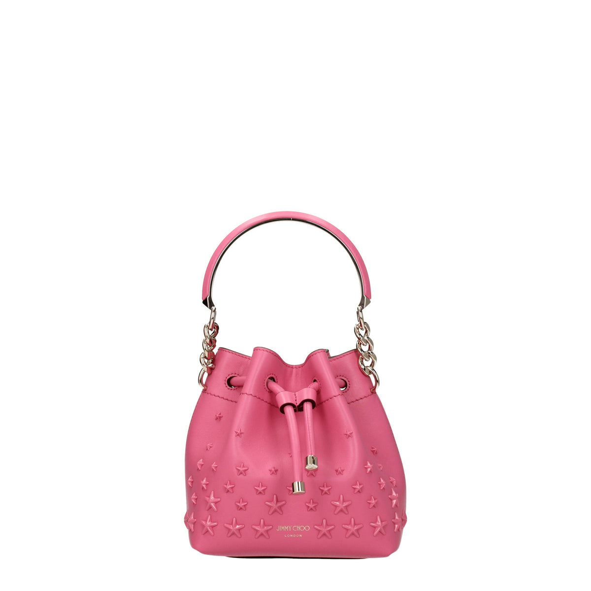 Jimmy Choo Borse a Mano bon bon Donna Pelle Rosa Rosa Confetto