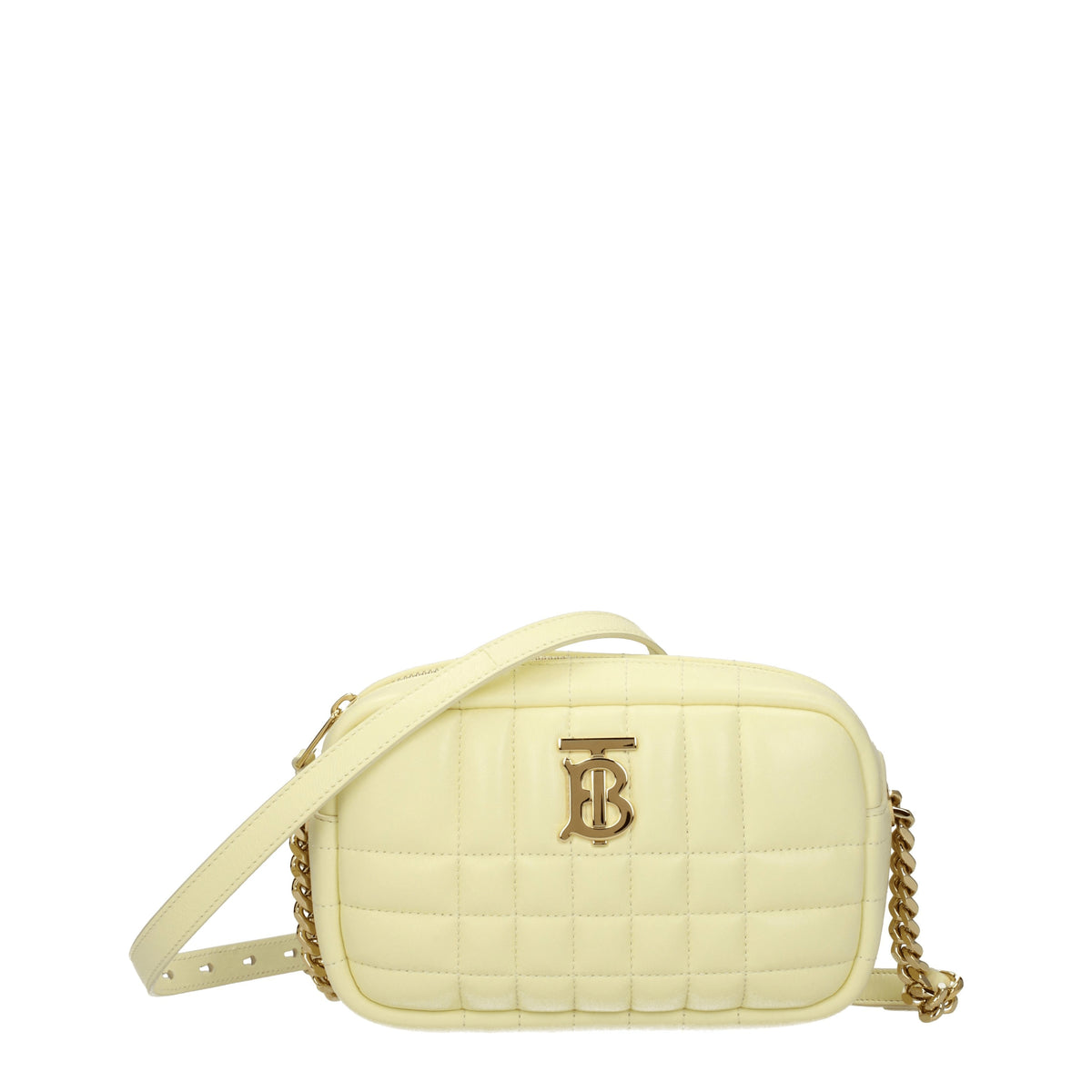 Burberry Borse a Tracolla lola Donna Pelle Giallo Limone