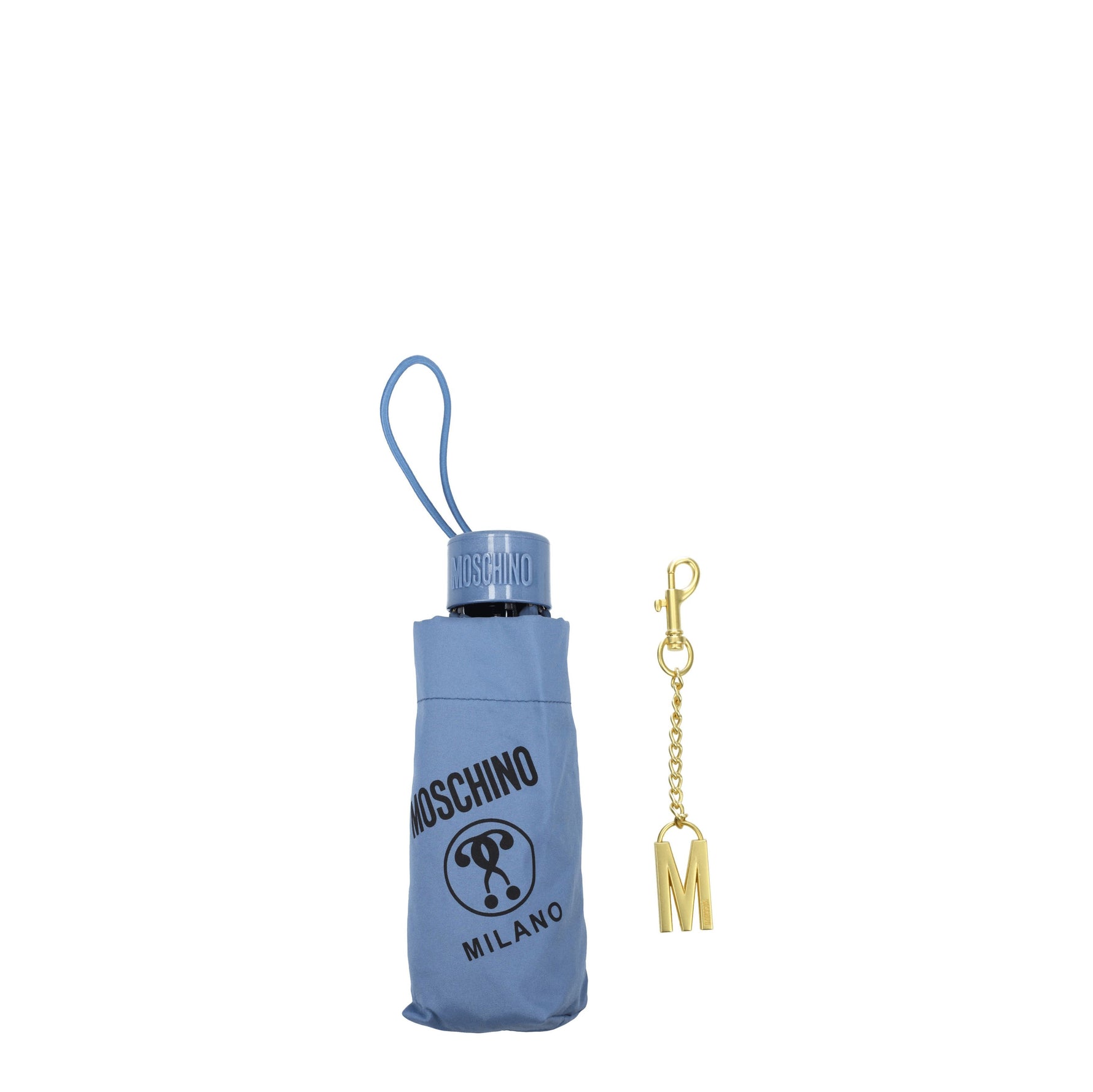 Moschino Ombrelli Donna Poliestere Blu Blu Aviazione