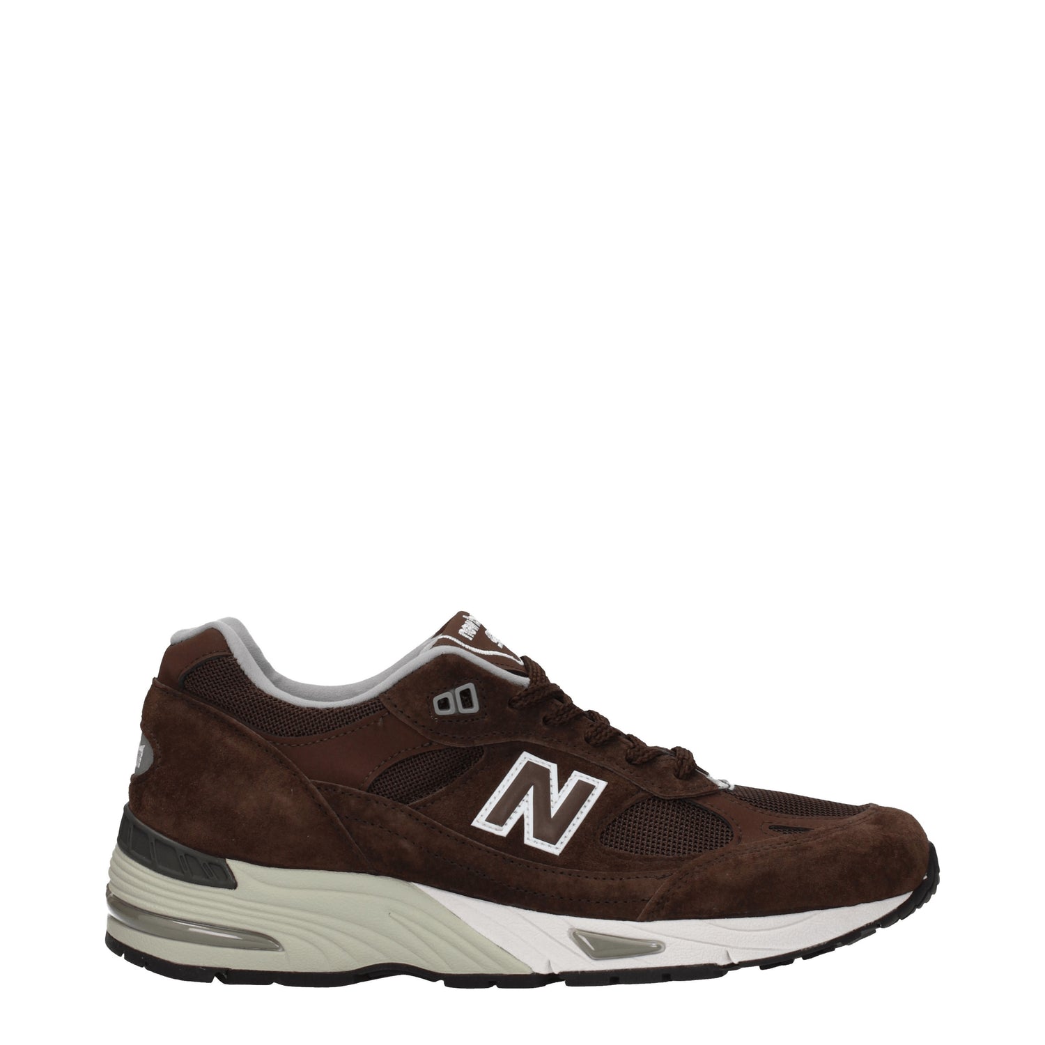 New Balance Sneakers 991 Uomo Tessuto Marrone