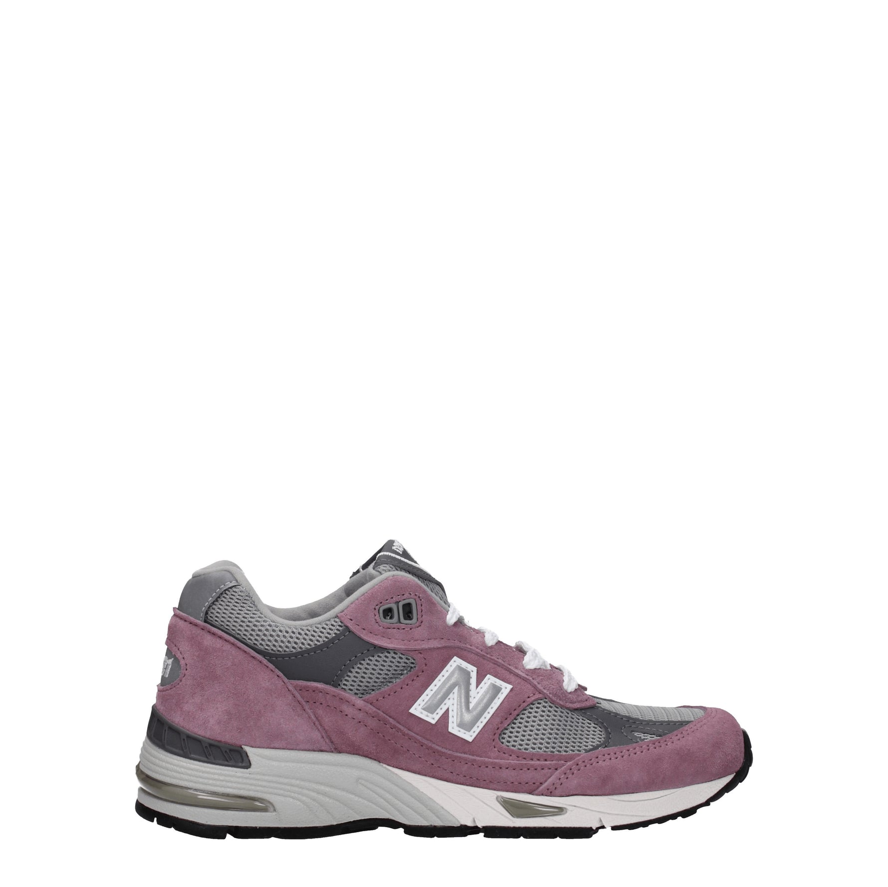 New Balance Sneakers 991 Donna Tessuto Grigio Malva