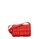 Bottega Veneta Borse a Tracolla padded cassette small Donna Pelle Rosso