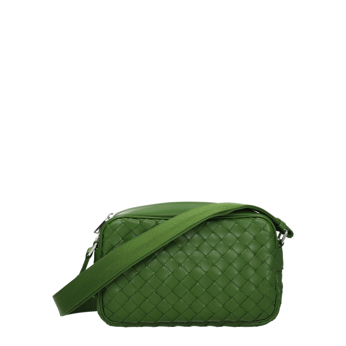 Bottega Veneta Borse a Tracolla Uomo Pelle Verde Avocado