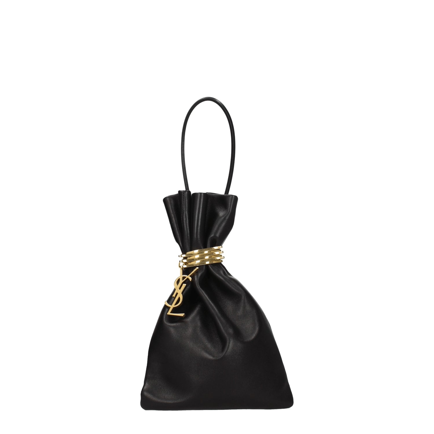 Saint Laurent Borse a Mano Donna Pelle Nero