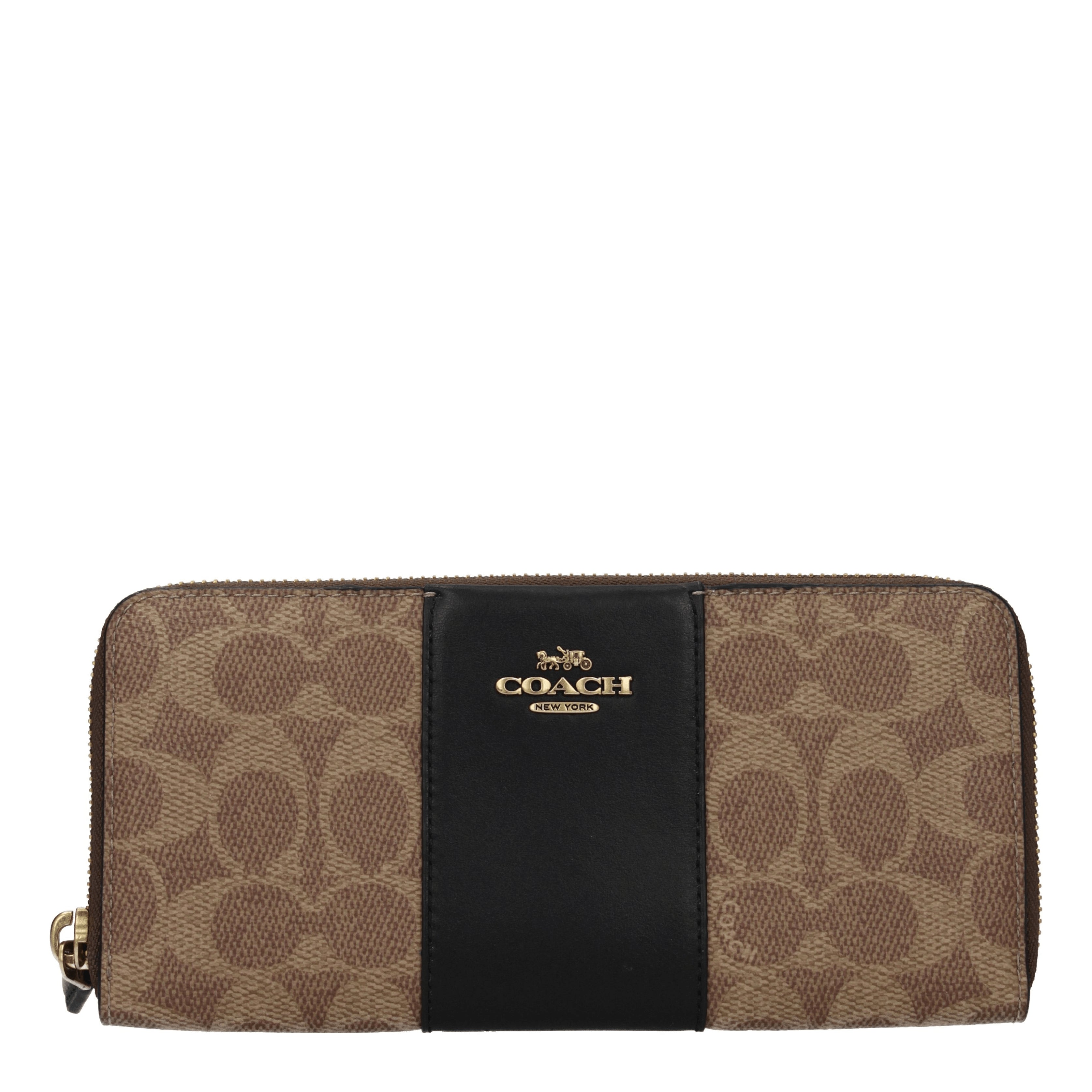 Coach black wallets popular for women