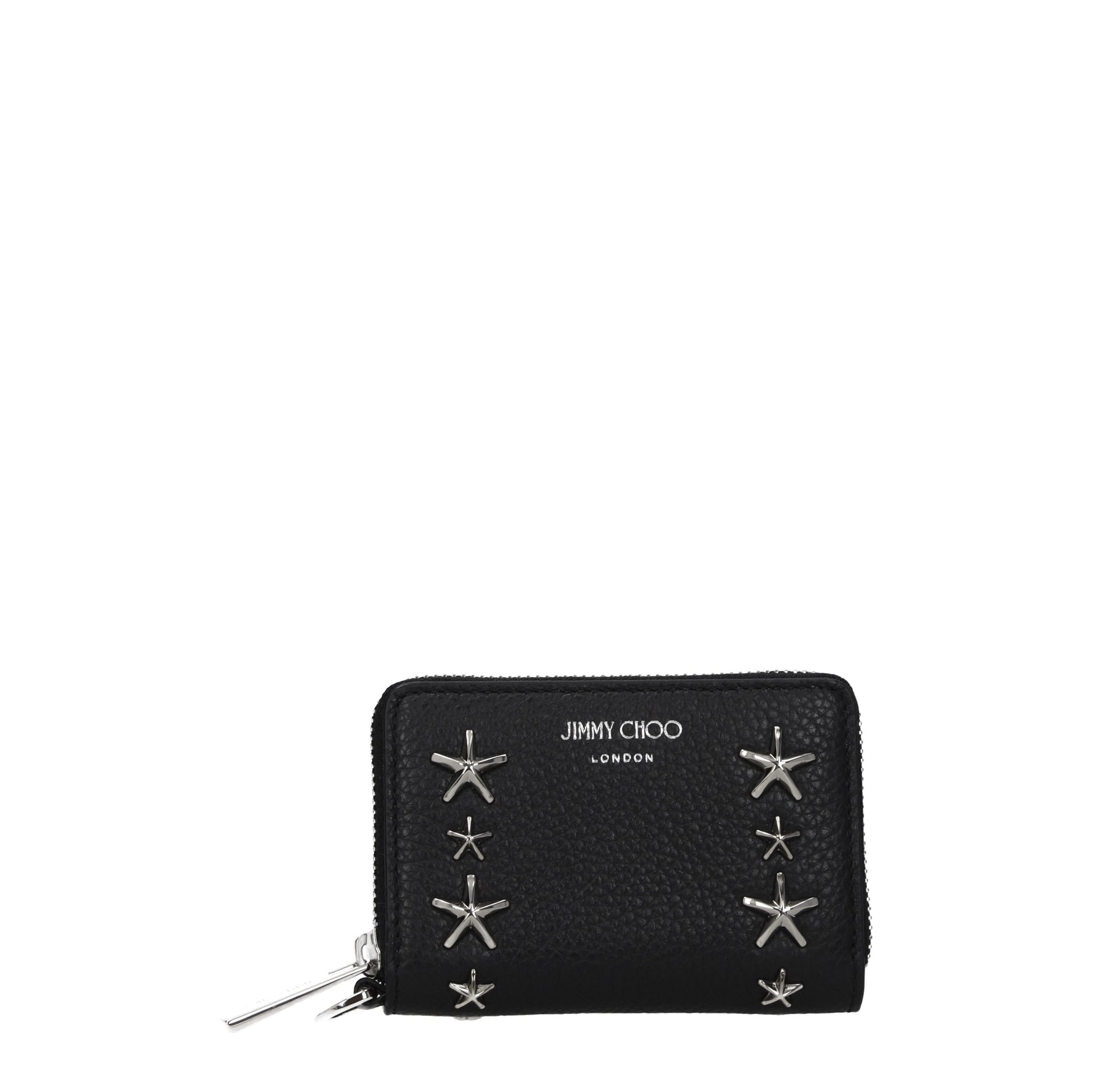 Jimmy Choo Portamonete Donna Pelle Nero