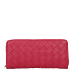 Bottega Veneta Portafogli Donna Pelle Fuxia