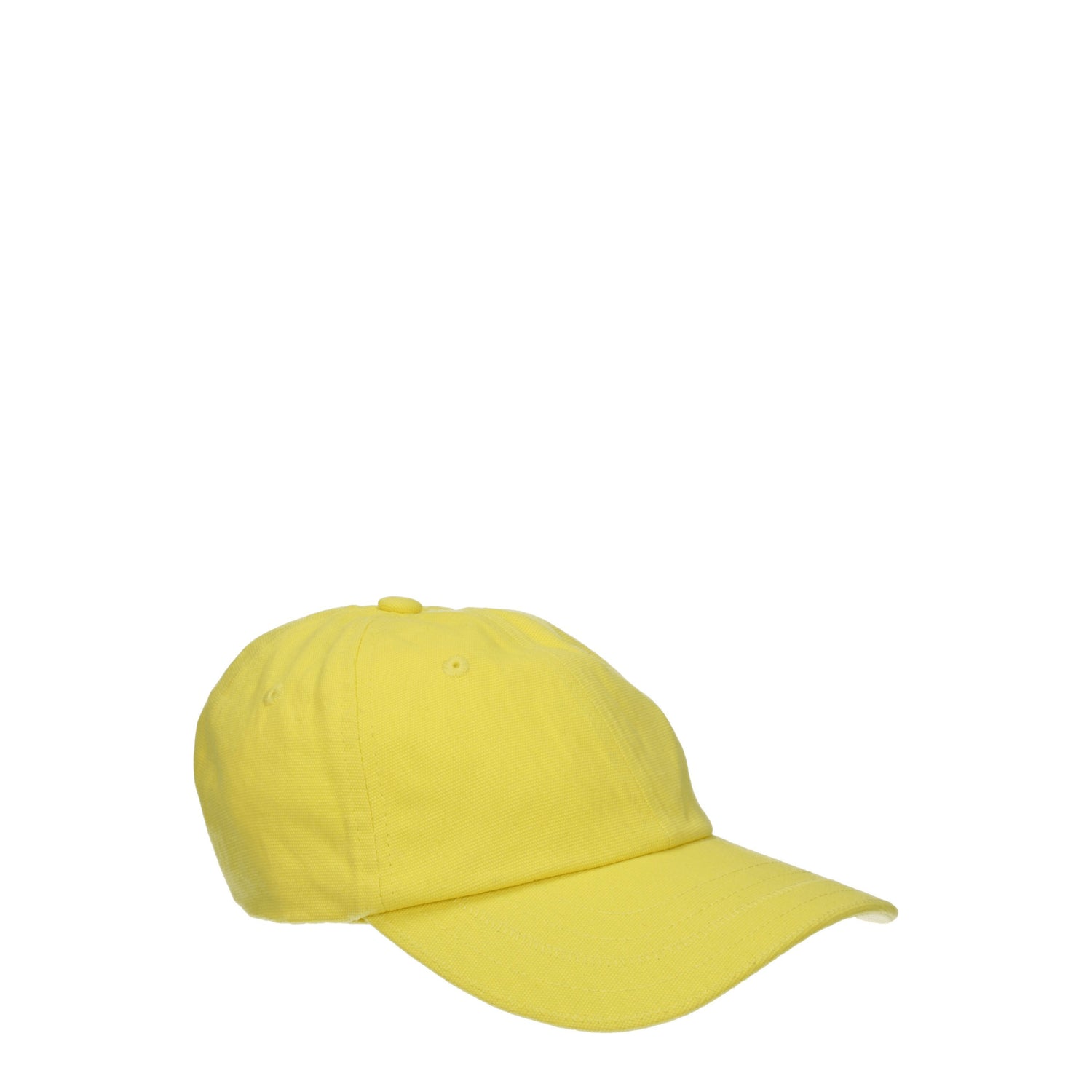 Jacquemus Cappelli la casquette Uomo Cotone Giallo