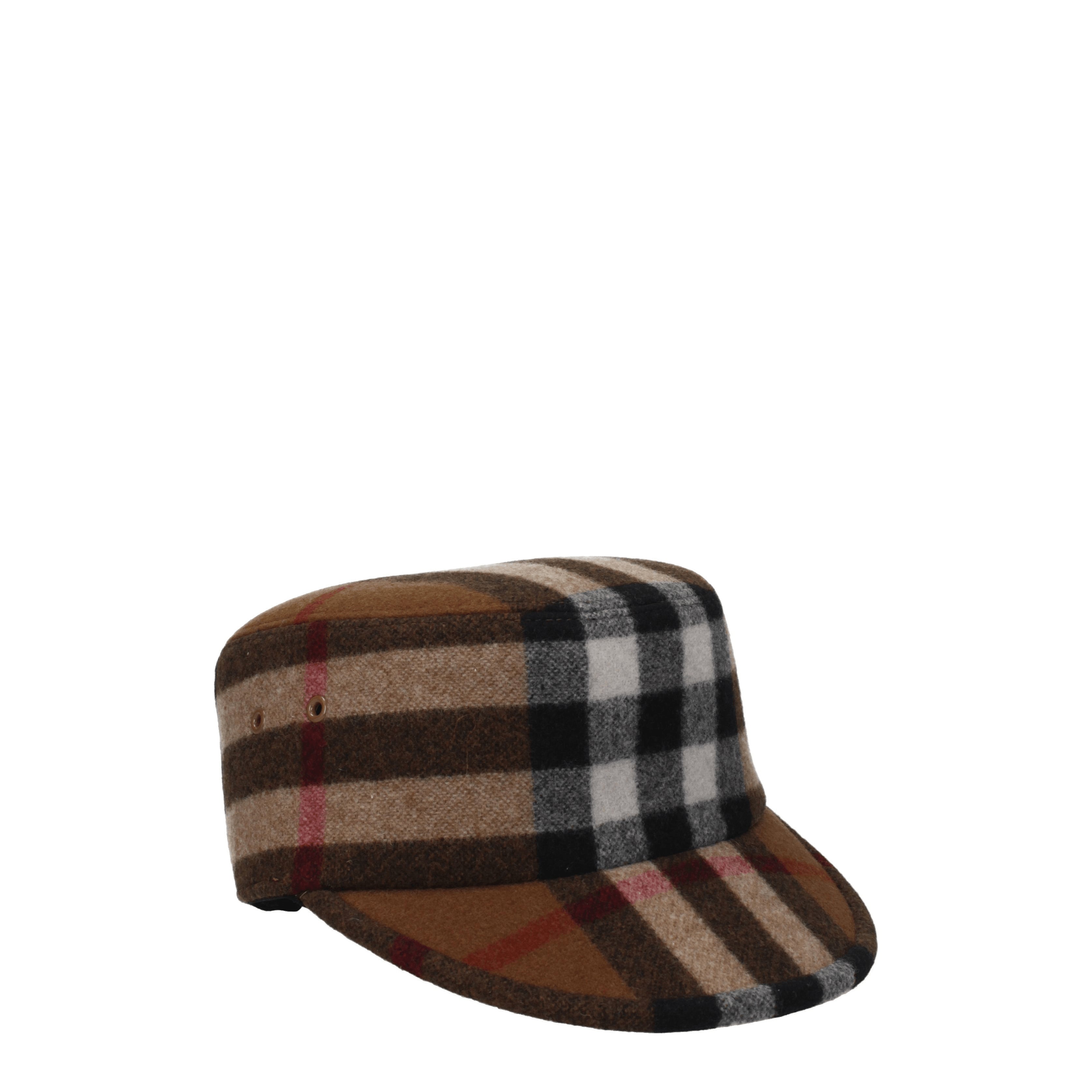 Burberry Hats Men Wool Brown B Exit B Exit top shop online