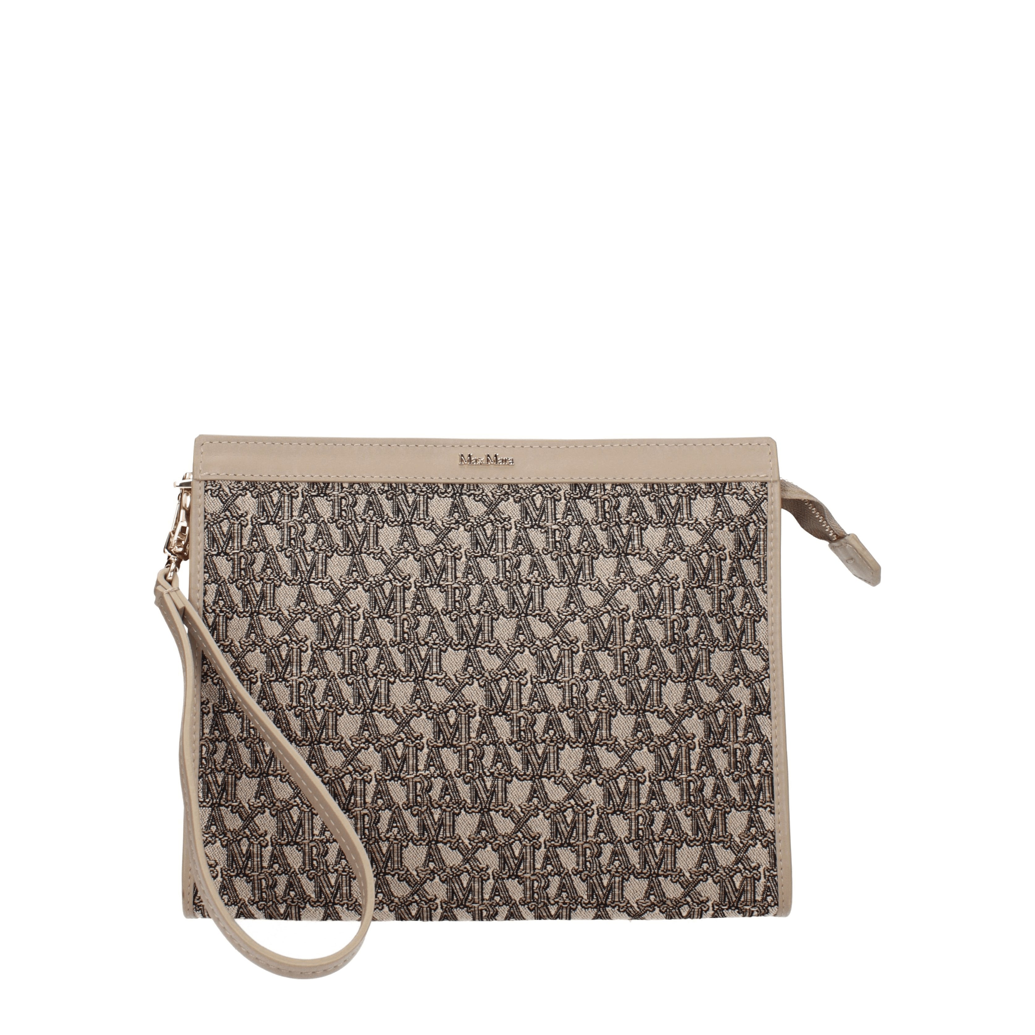 Max Mara Handbags Women Fabric Beige/Black | B-Exit – B-Exit top shop online