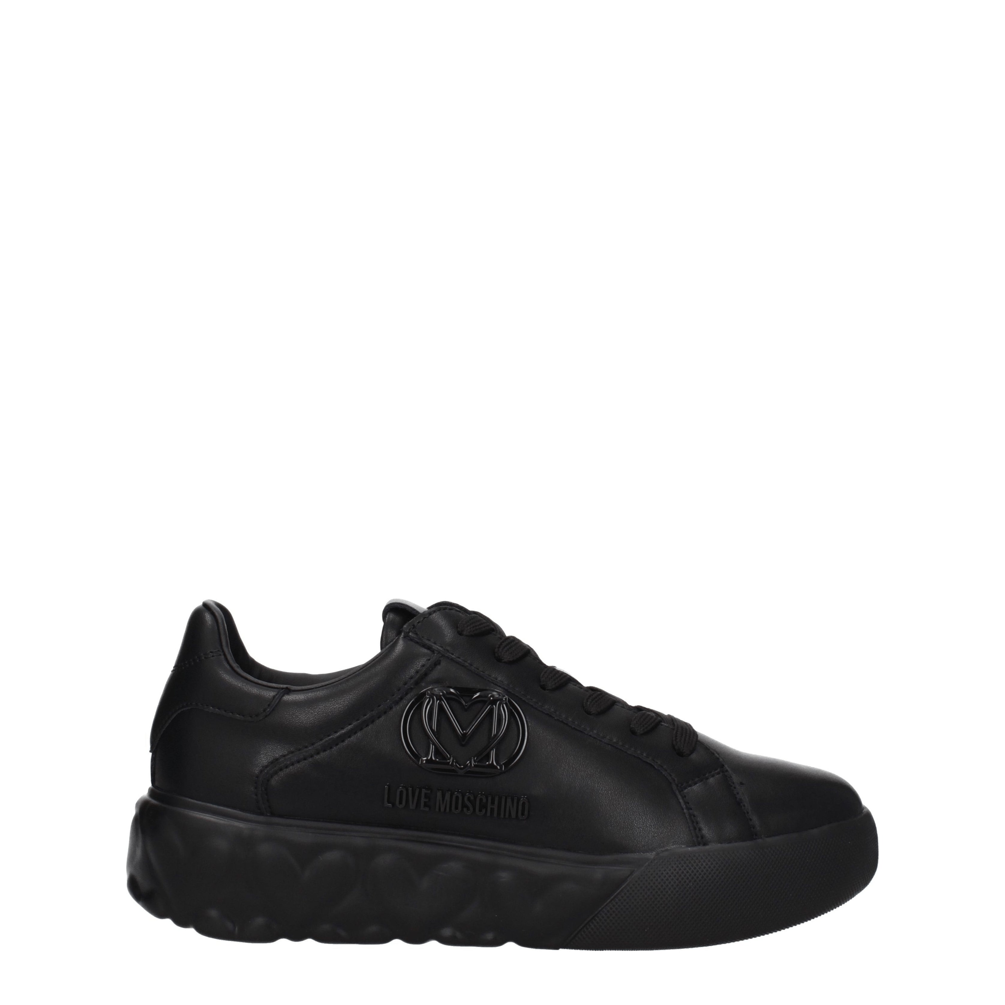 Moschino black fashion sneakers