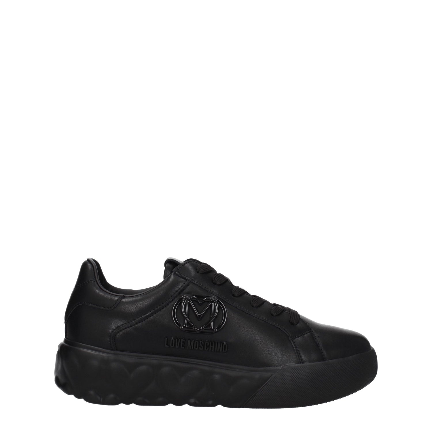 Love Moschino Sneakers Donna Pelle Nero