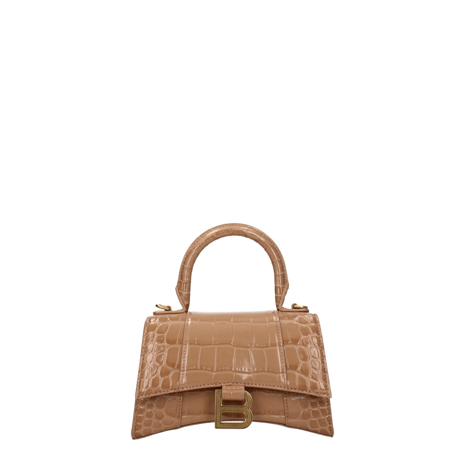 Balenciaga Borse a Mano Donna Pelle Beige