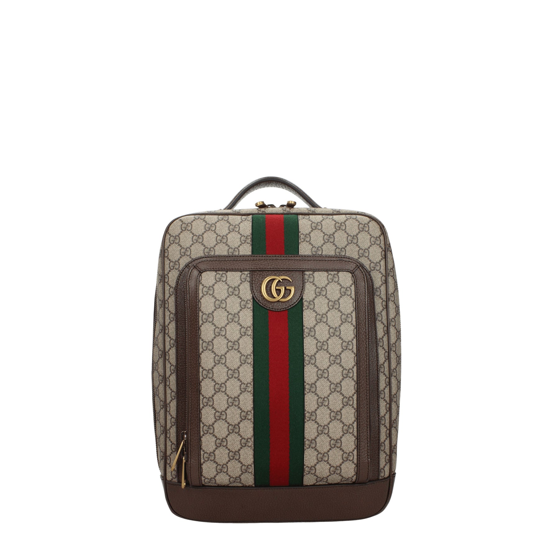 Gucci Zaini e Marsupi ophidia Uomo Tessuto Marrone