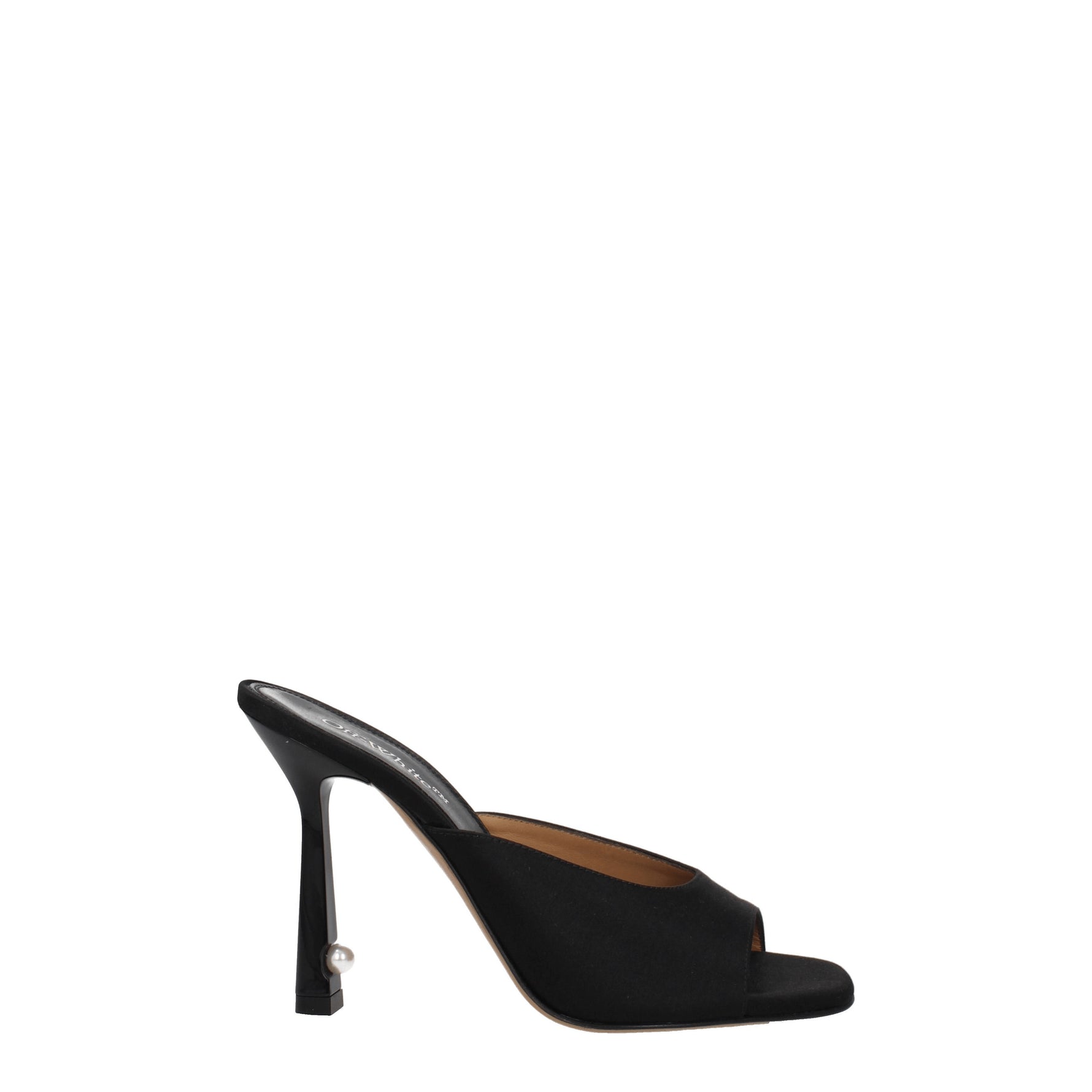 Off-White Sandali Donna Raso Nero