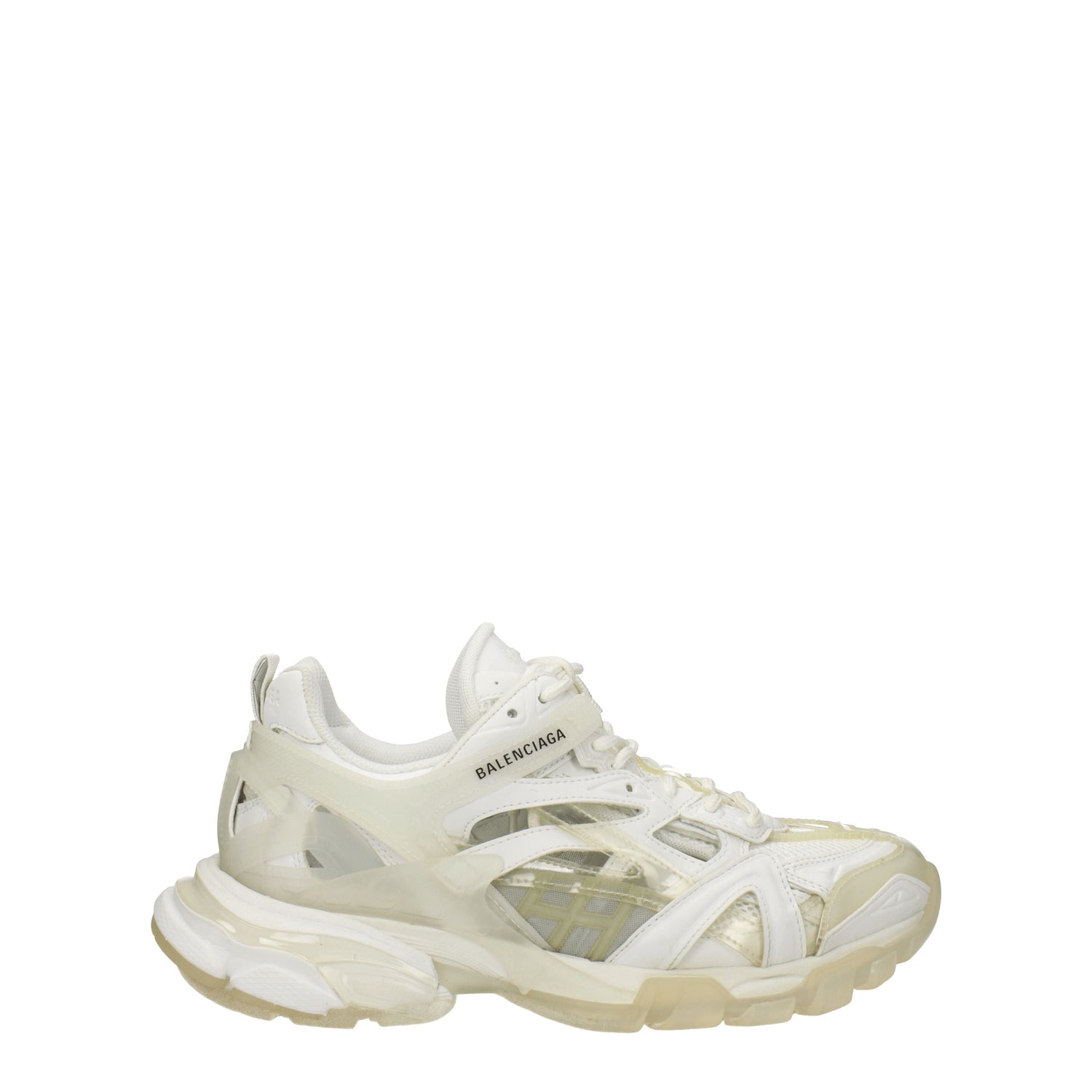 Balenciaga Sneakers track 2 open Uomo Tessuto Bianco