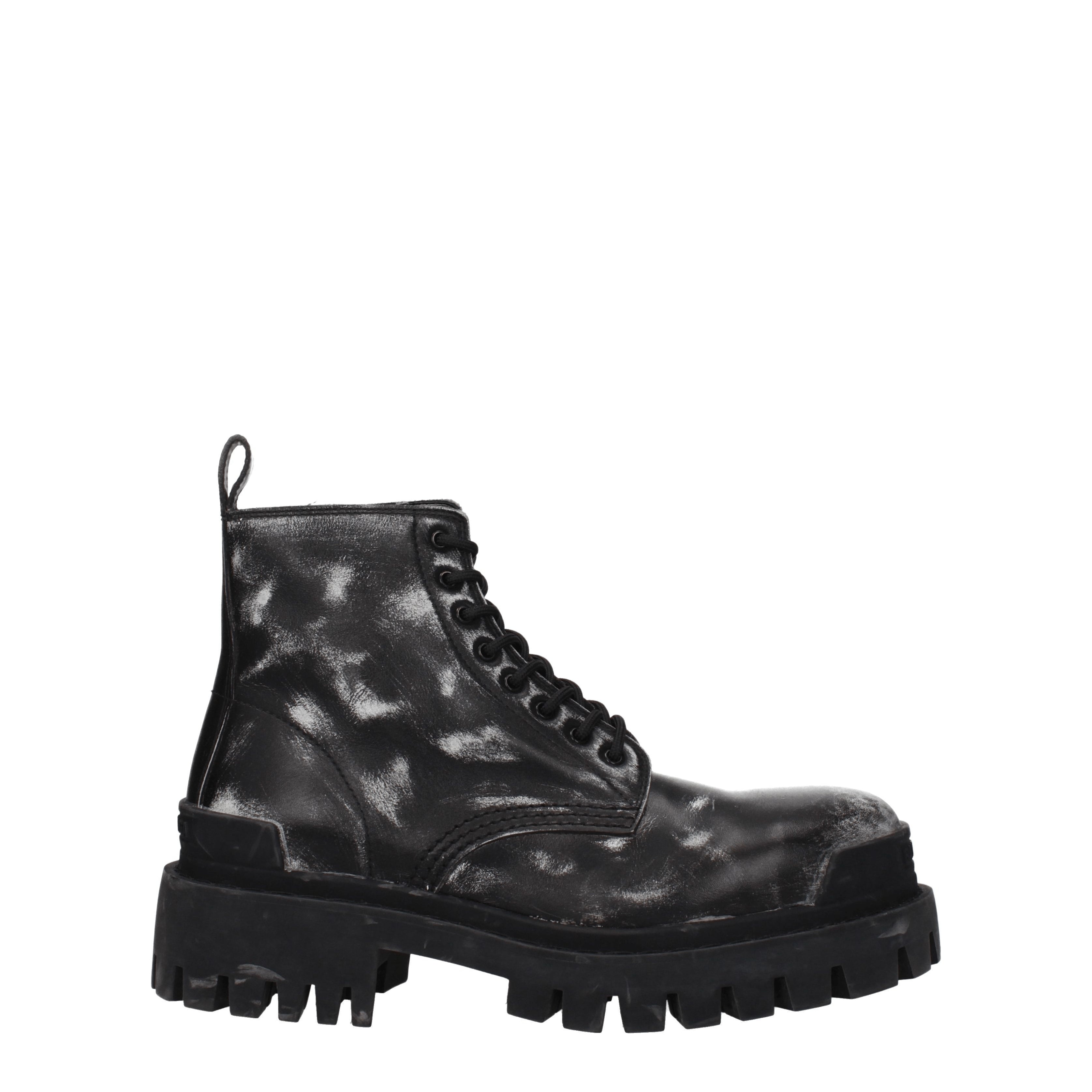 Balenciaga アンクルブーツ 男性 皮革 黒 | B-Exit – B-Exit top shop online