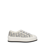 Christian Dior Sneakers Donna Tessuto Beige Sasso