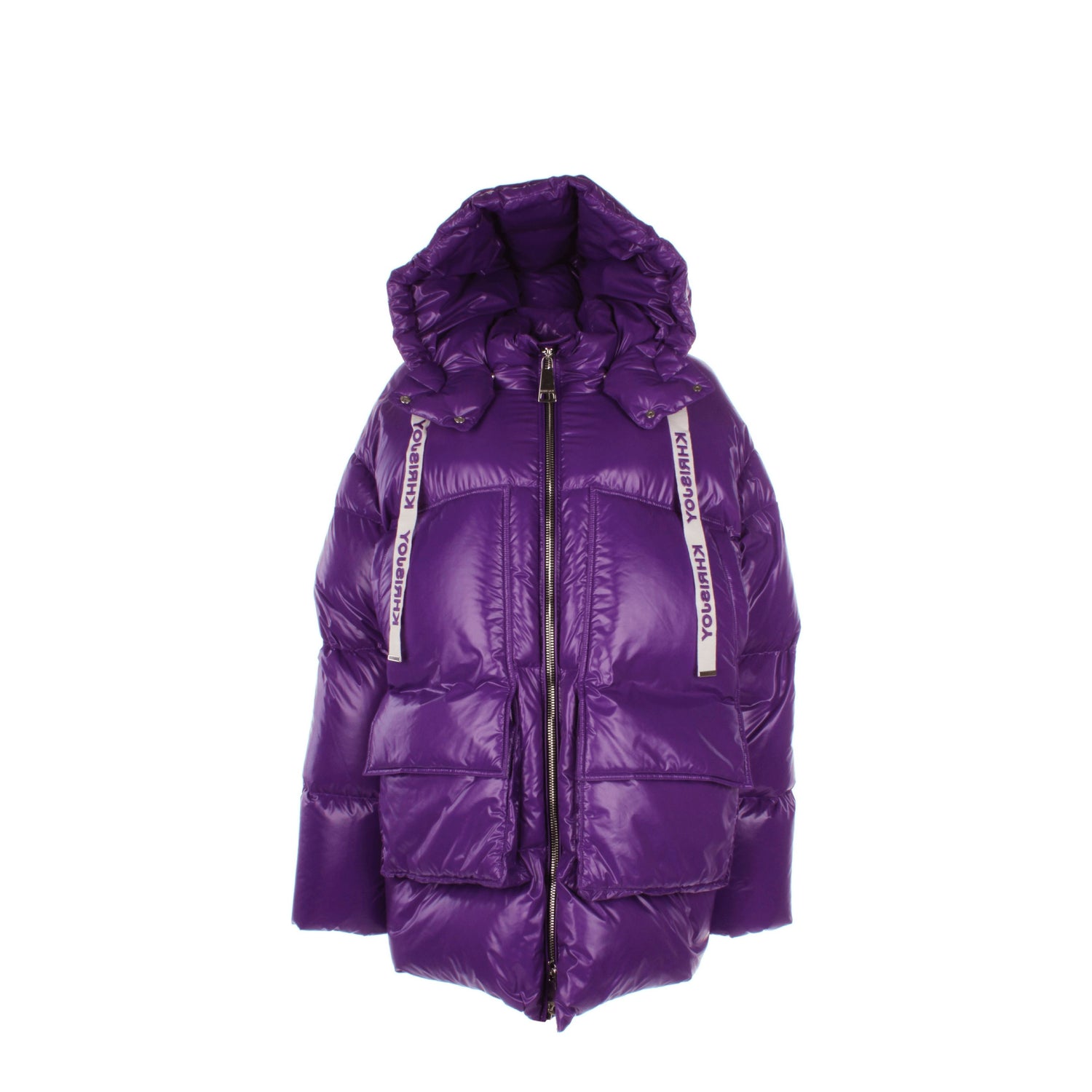 Khrisjoy Idee Regalo puff parka Donna Poliammide Viola