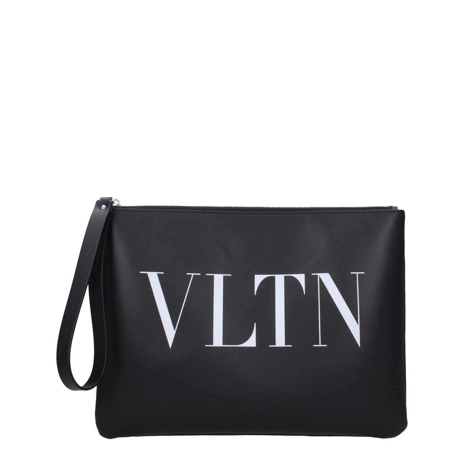 Valentino Garavani Pochette Uomo Pelle Nero Bianco