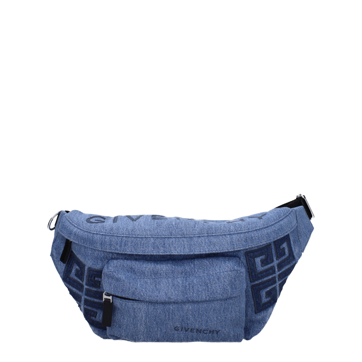 Givenchy Zaini e Marsupi Uomo Tessuto Blu Denim