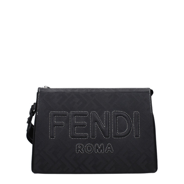 Fendi Pochette Uomo Pelle Nero B Exit B Exit top shop online