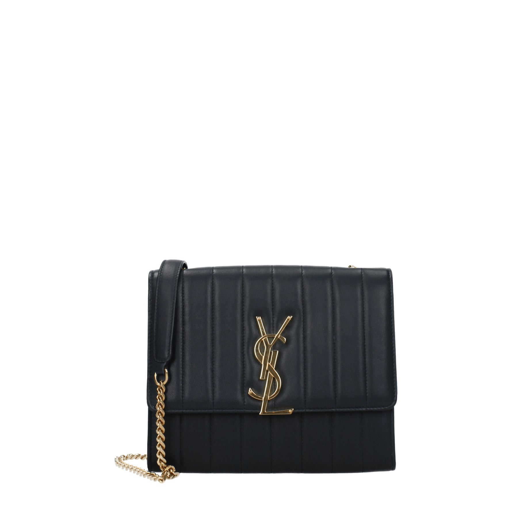 Saint Laurent Borse a Tracolla Donna Pelle Verde Verde Scuro