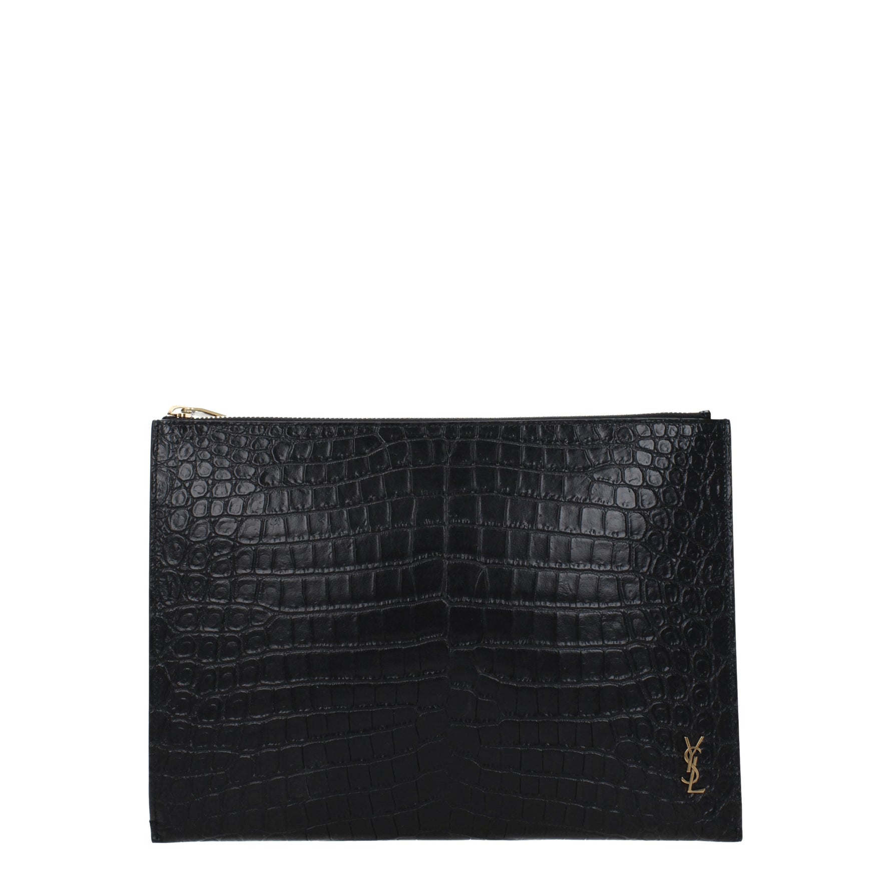 Saint Laurent Pochette Donna Pelle Nero