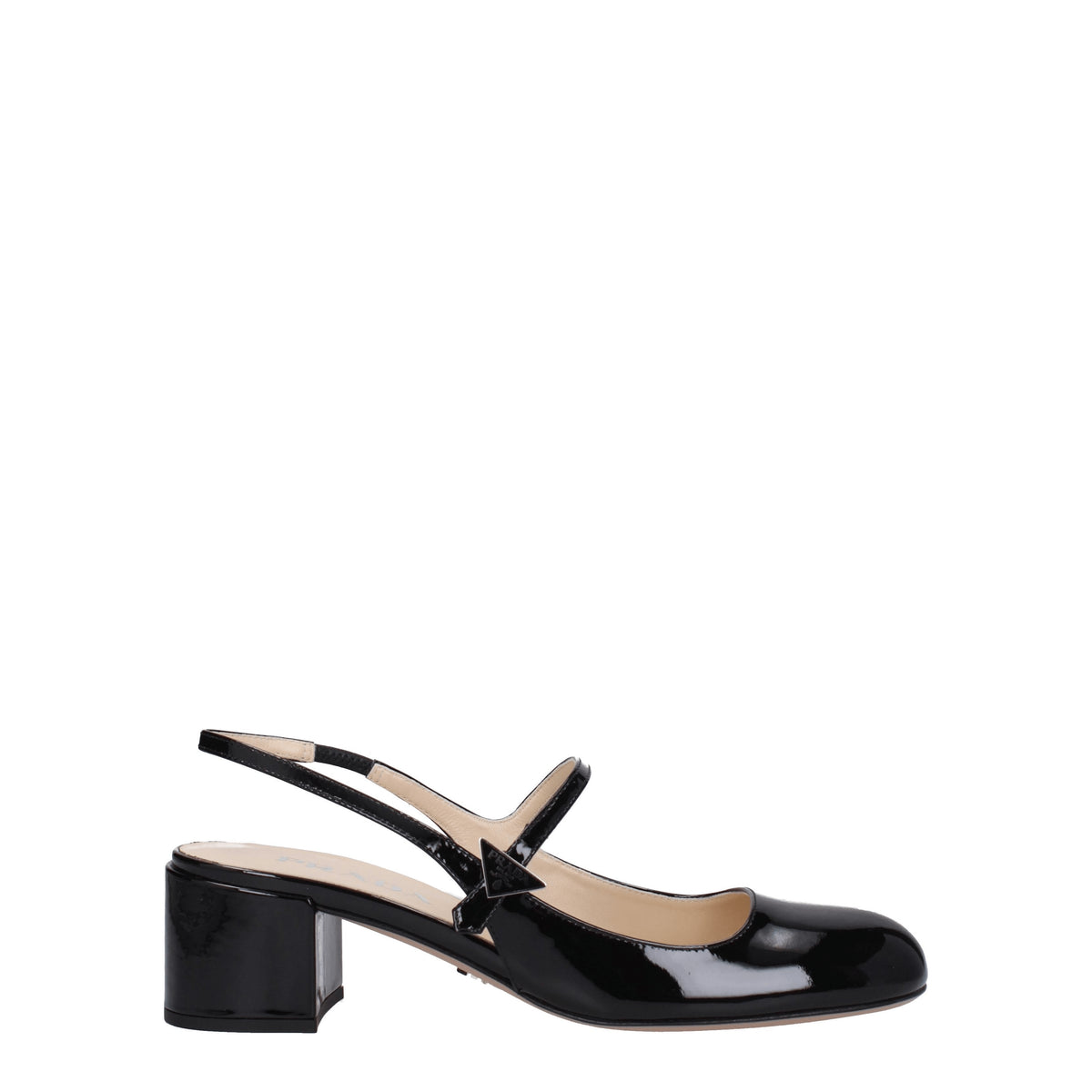 Prada Sandali Donna Vernice Nero