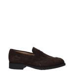 Tod's Mocassini Uomo Camoscio Marrone Testa di Moro