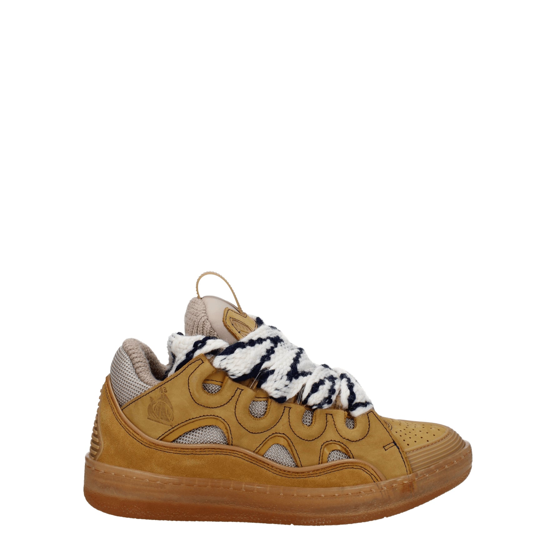 Lanvin Sneakers Donna Camoscio Beige Miele