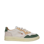 Autry Sneakers Uomo Tessuto Bianco Verde