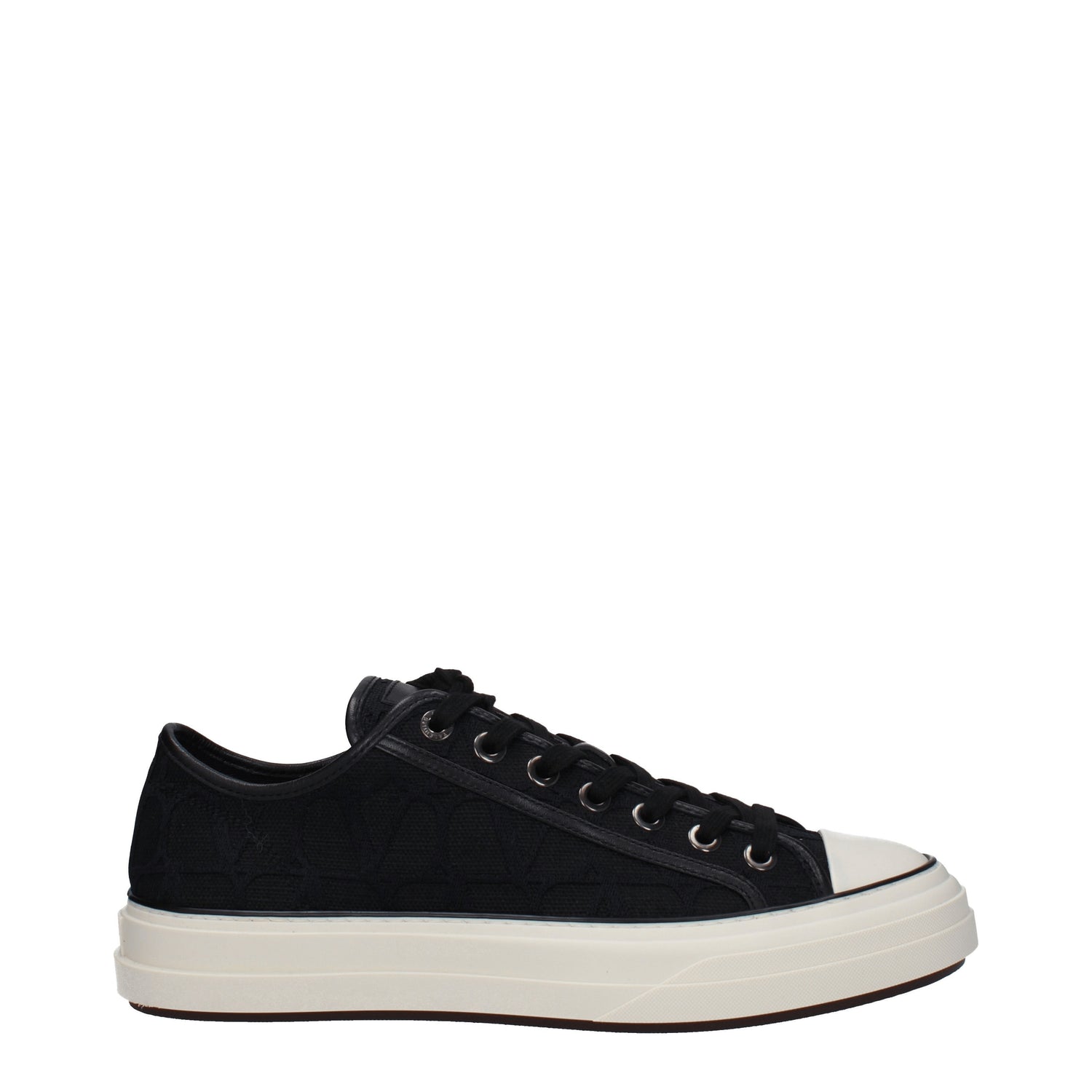 Valentino Garavani Sneakers Uomo Tessuto Nero