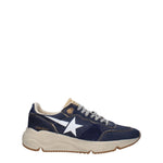 Golden Goose Sneakers running Uomo Pelle Blu Blu Scuro