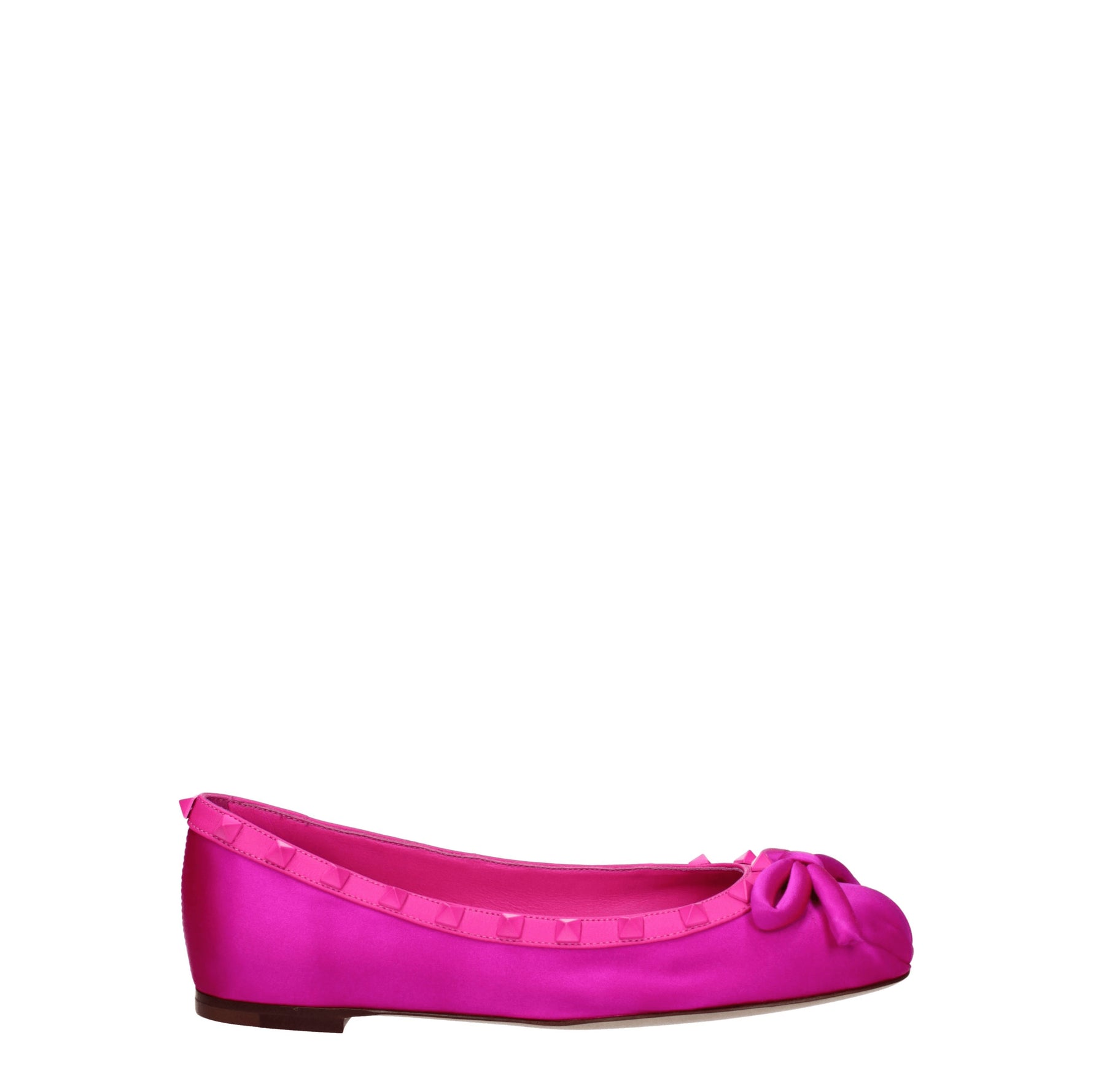 Valentino Garavani Ballerine Donna Raso Fuxia