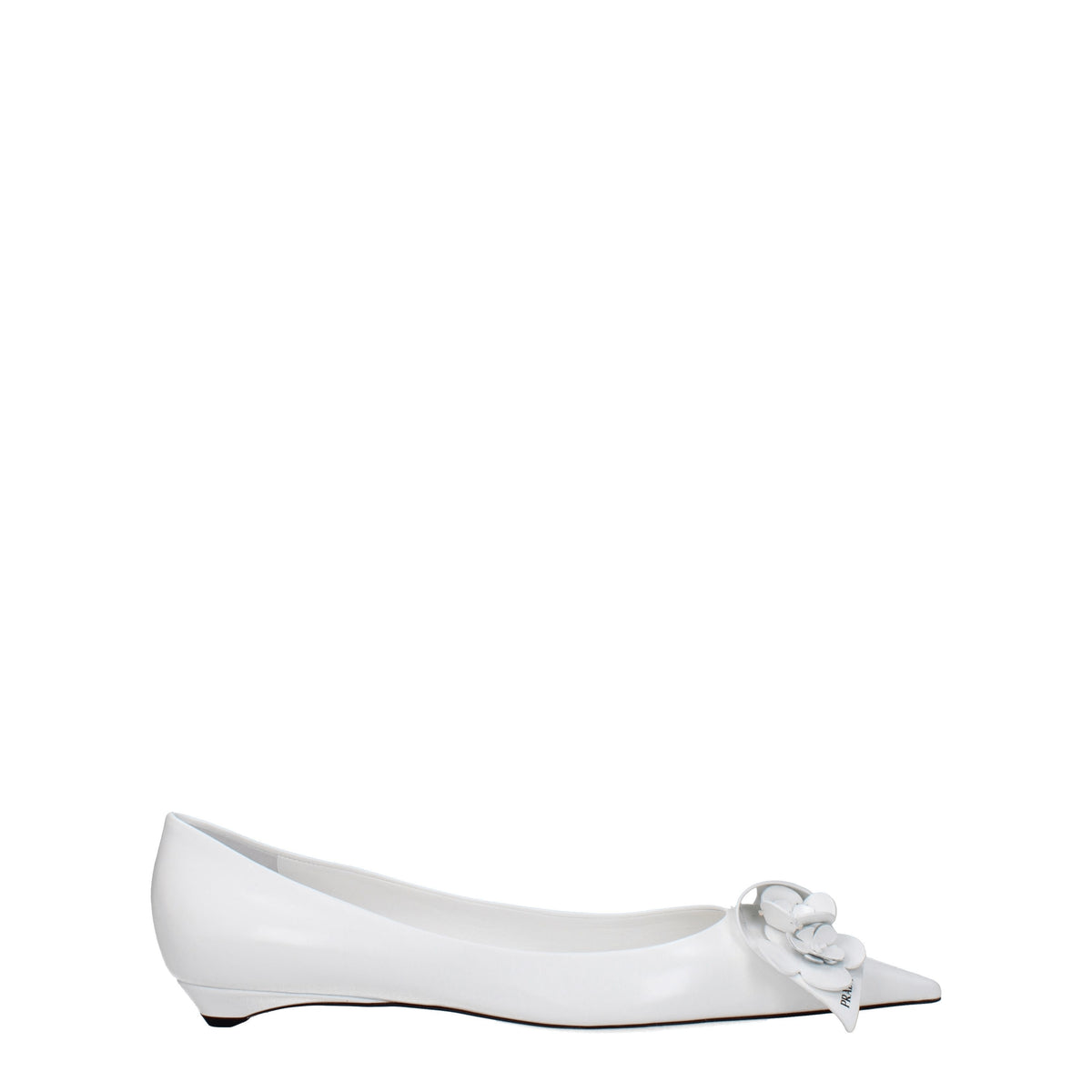 Prada Ballerine Donna Pelle Bianco