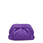 Themoirè Pochette Donna Poliuretano Viola Uva