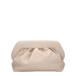 Themoirè Pochette Donna Poliuretano Beige Falena