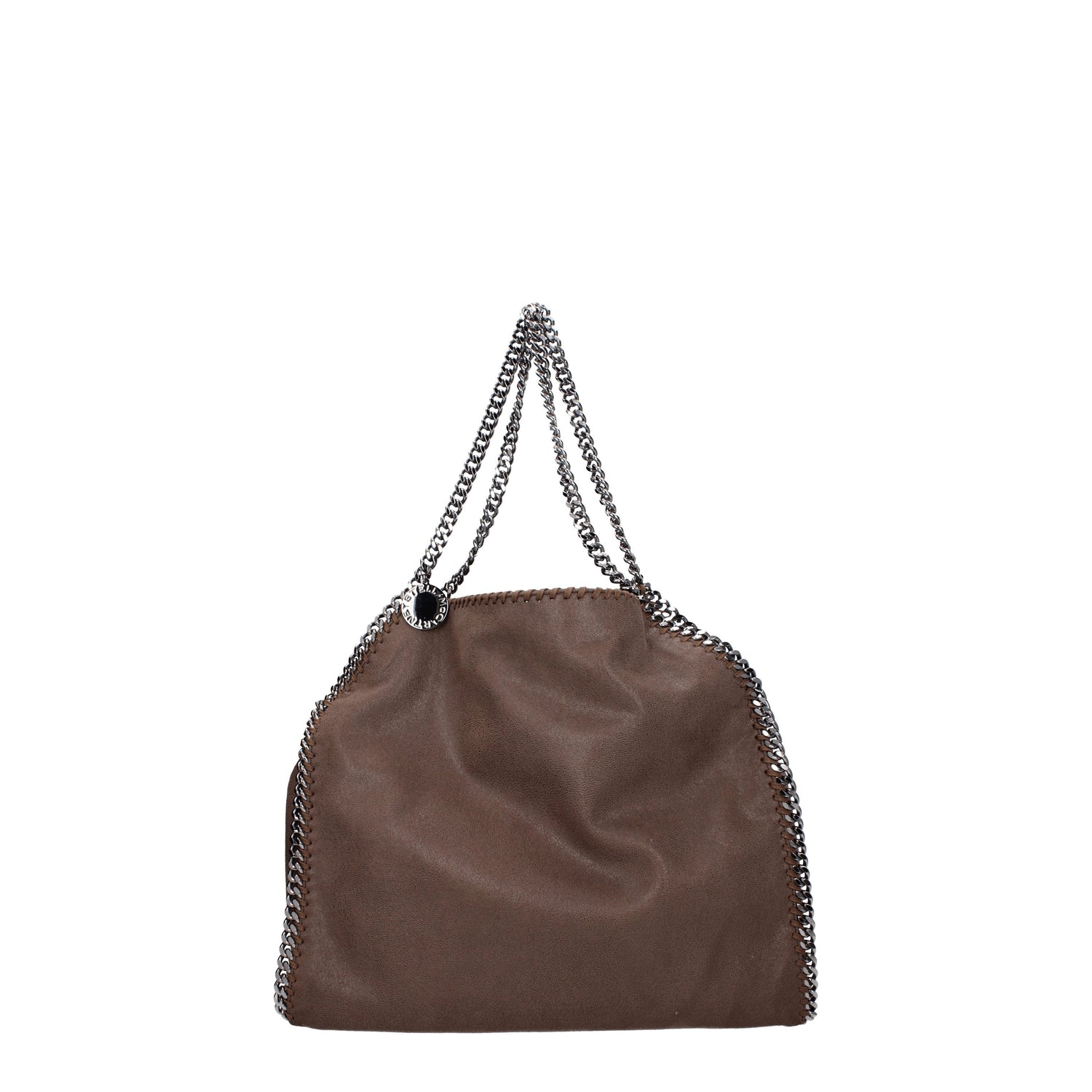 Stella McCartney Borse a Mano falabella Donna Eco Camoscio Marrone Talpa