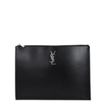 Saint Laurent Pochette Uomo Pelle Nero