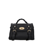 Mulberry Borse a Mano alexa Donna Pelle Nero