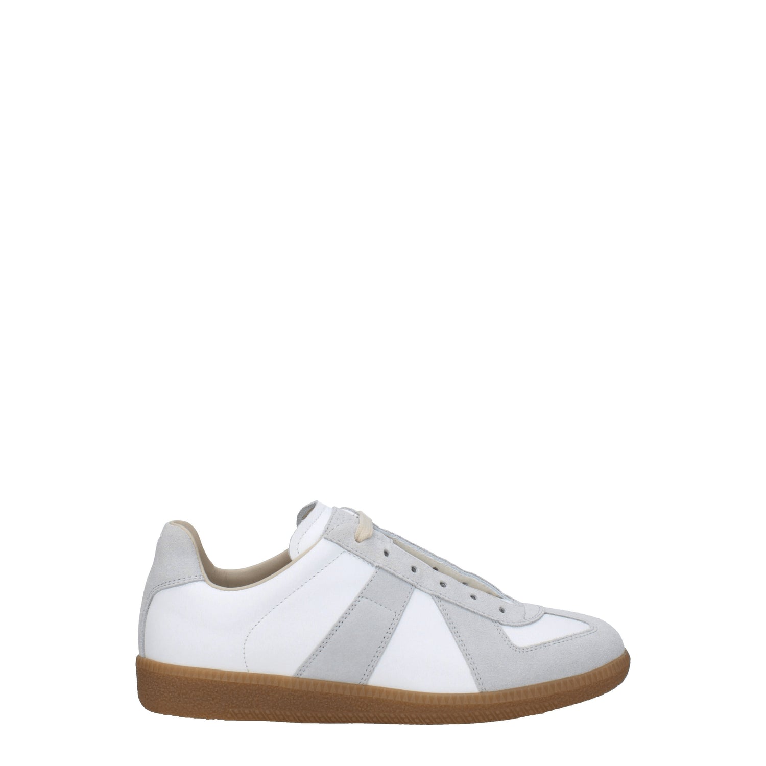 Maison Margiela Sneakers Donna Camoscio Bianco Grigio