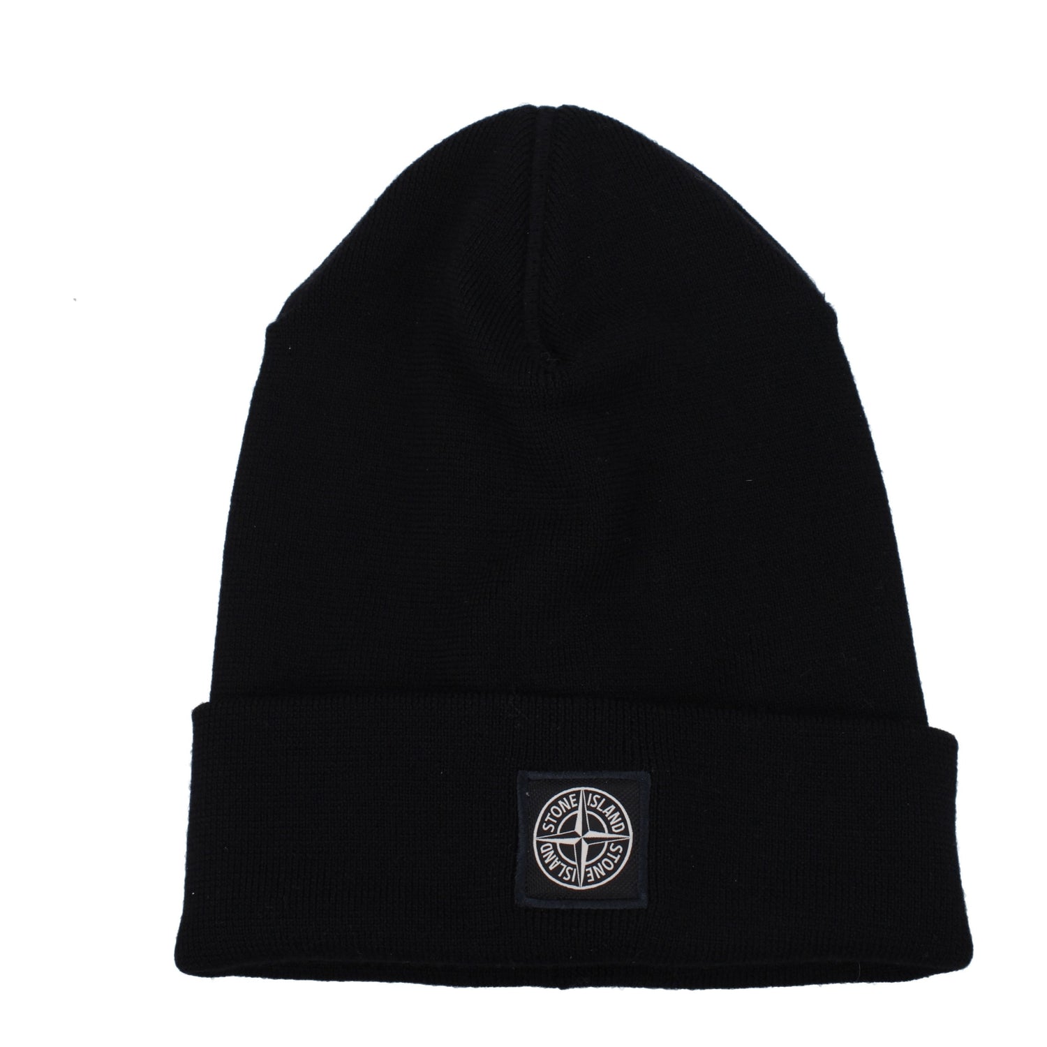 Stone Island Cappelli Uomo Lana Nero